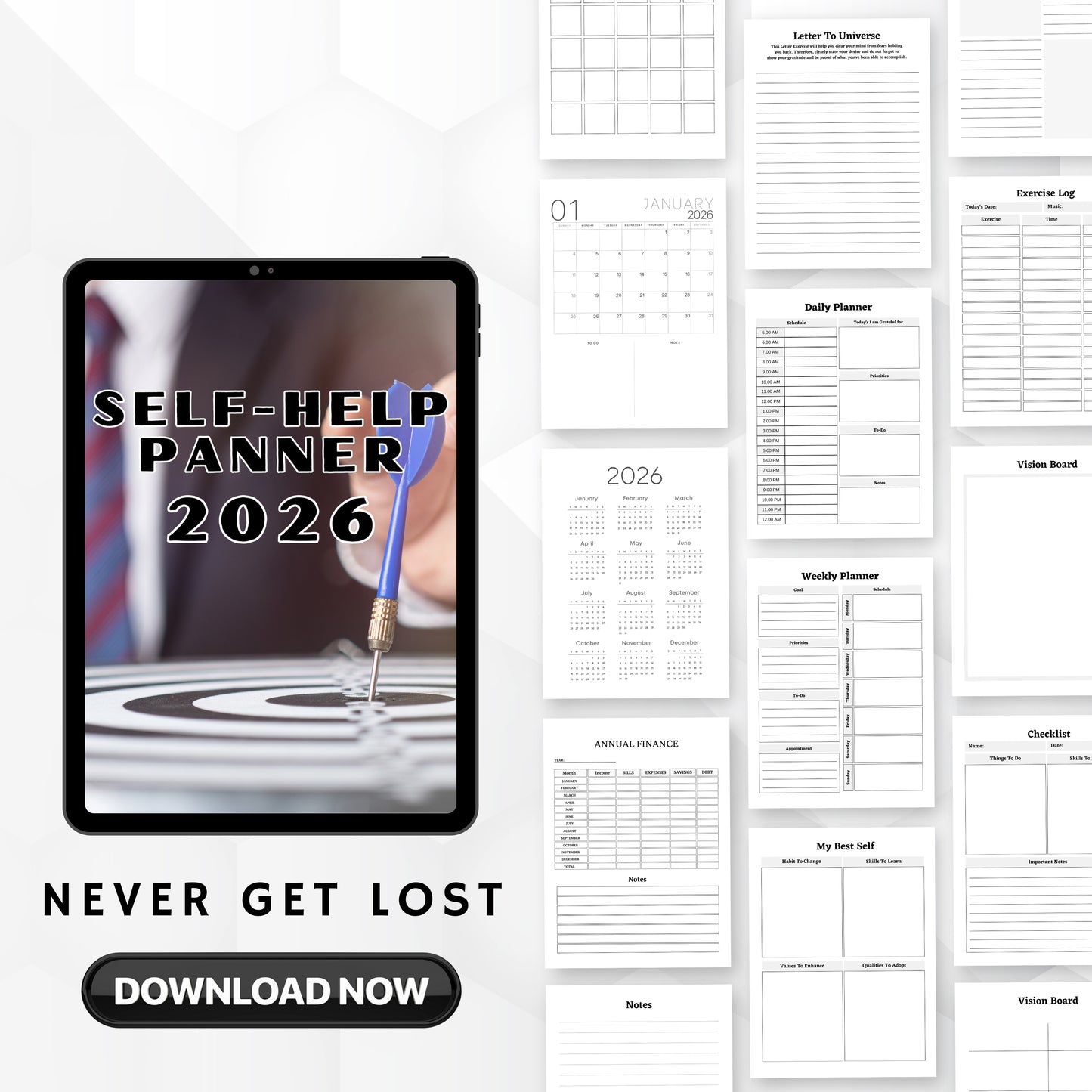 2026 Self- Help Planner Lite V.