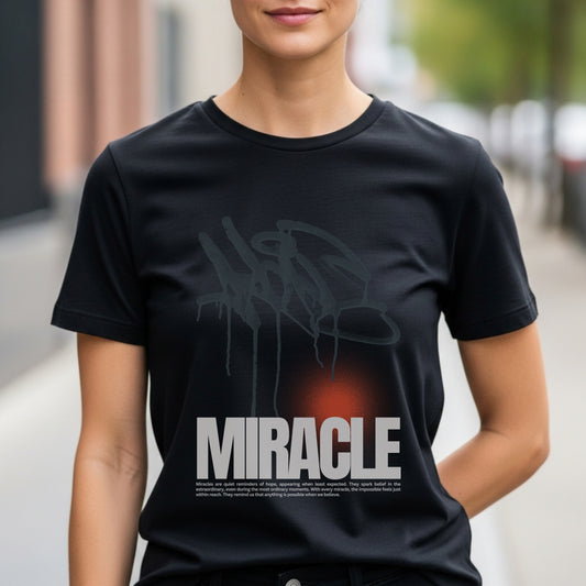 Miracle - Graffiti Hope Faith Extraordinary Belief Statement Artwork