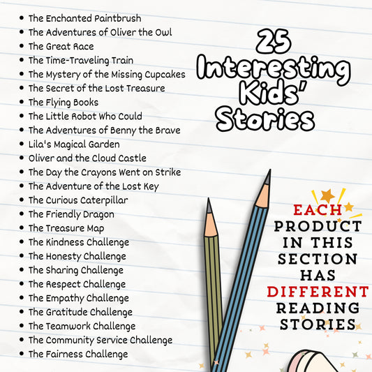 25 Different Stories Patch #4