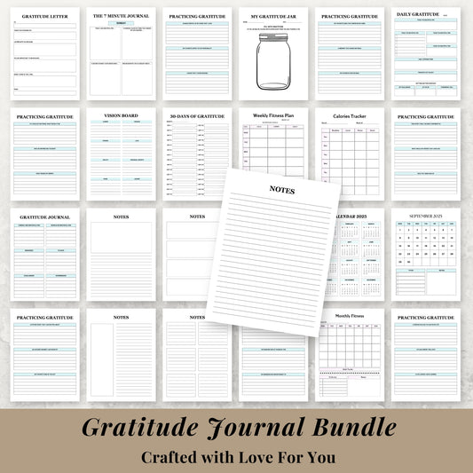 Gratitude Journal Bundle