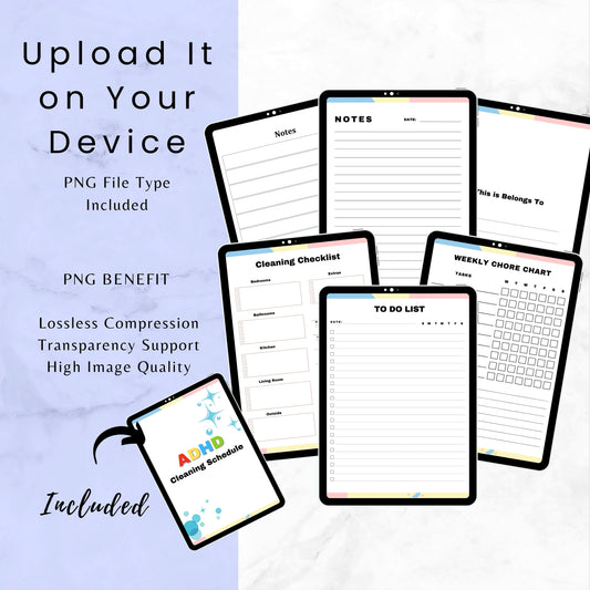 ADHD Cleanning Scheduler PDF