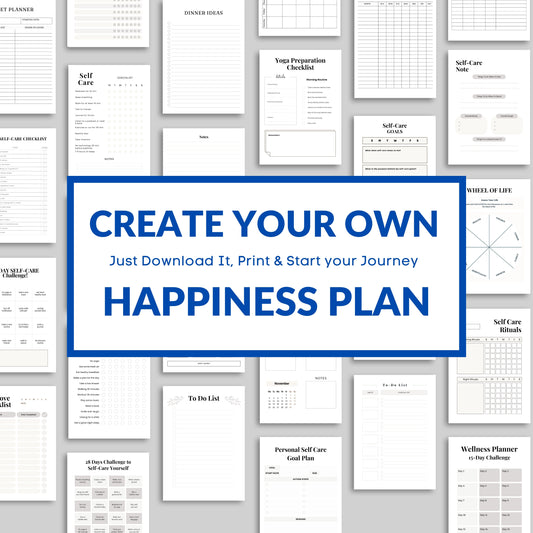 Selfcare & Wellness Planner Bundle