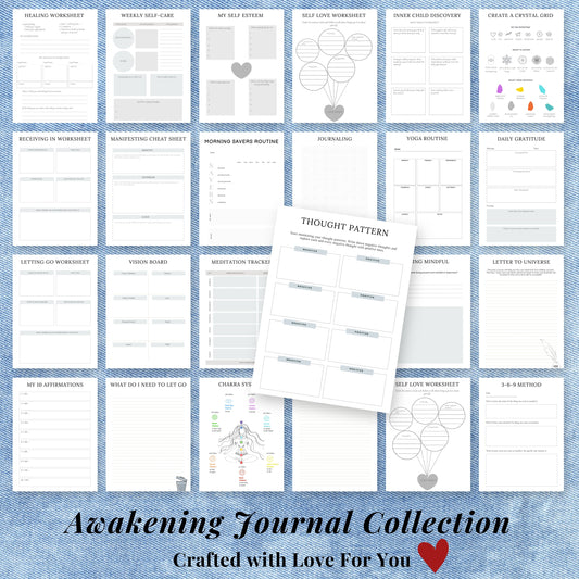 Spirituality And Awakening Journal Bundle