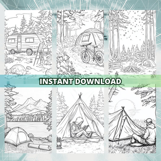 Camp Chronicles Coloring Pages