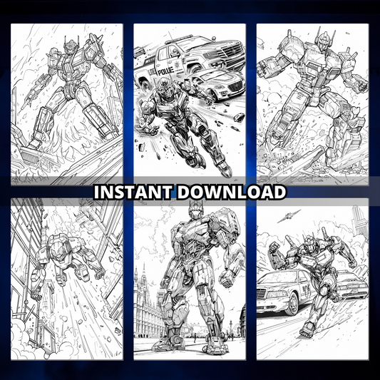 Transformers Coloring Pages
