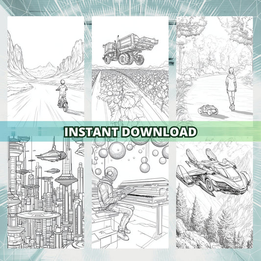 Coloring Pages From The Future