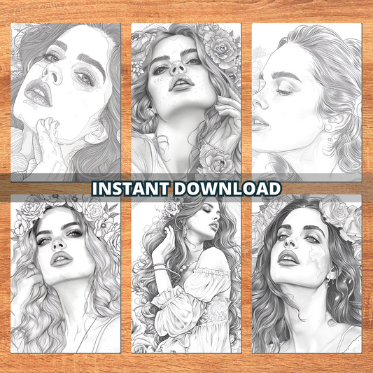 Dreams' Beautiful Girls Coloring Pages