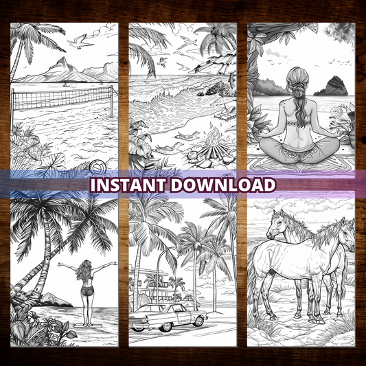 Charming Shores Stories Coloring Pages