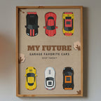 My Future Garage Favorite Cars Wall Art