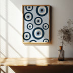 Evil Eye Protection - Mediterranean Talisman Pattern Wall Art