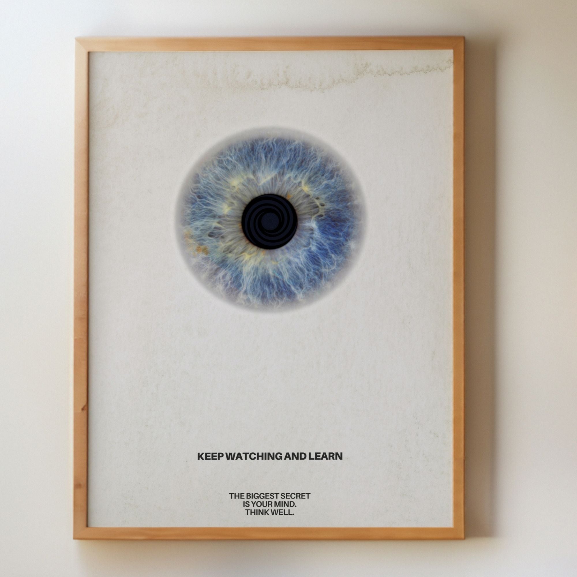 Visionary Mind - Keep Watching and Learn Wall Art