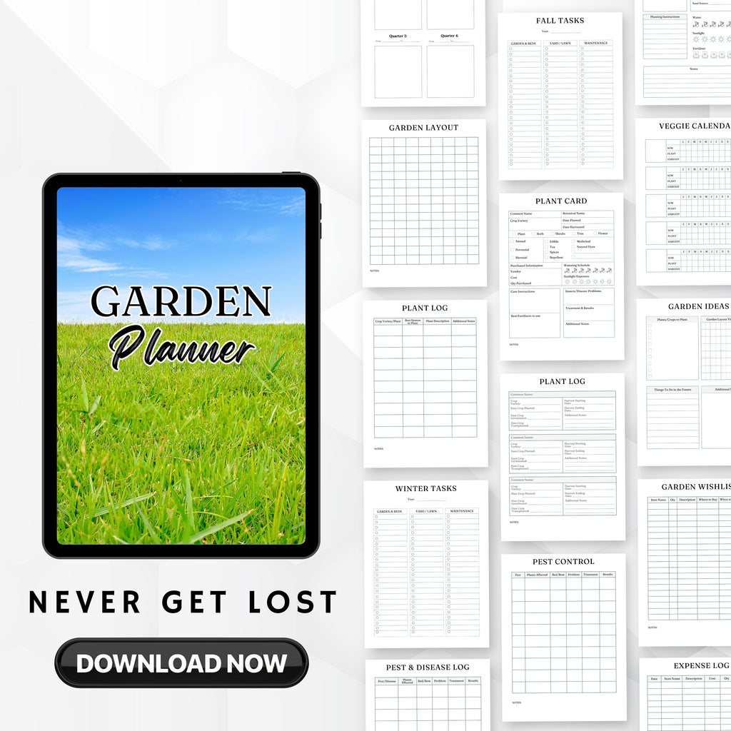 Garden Project Planner Bundle