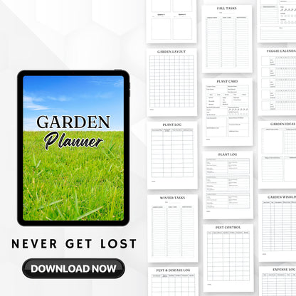 Garden Project Planner Bundle