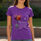 Roses Quiet Beauty - Burning Rose Soul Metaphor Philosophical Statement Artwork