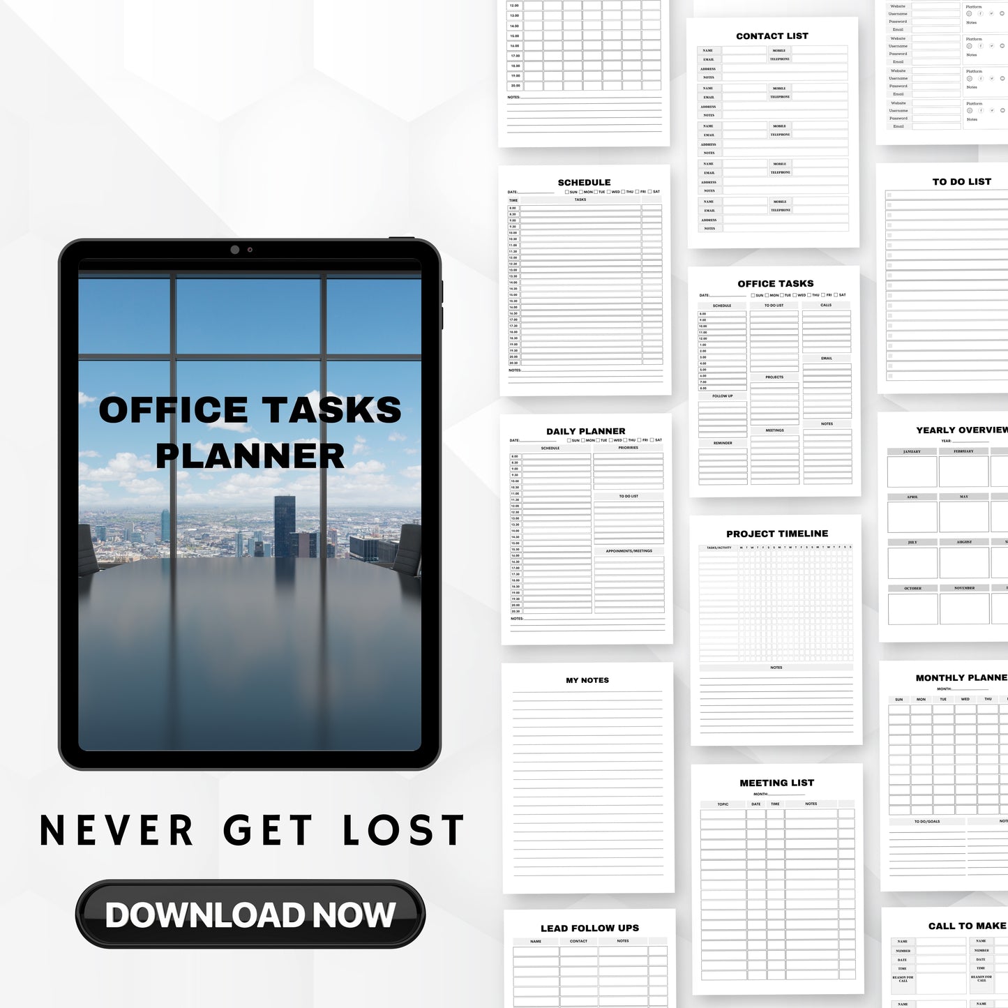 Office Tasks Planner