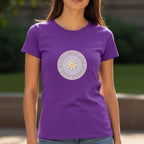 Sweetheart And Strong - Soft Daisy Flower Circle Empowered Femininity Statement Artwork