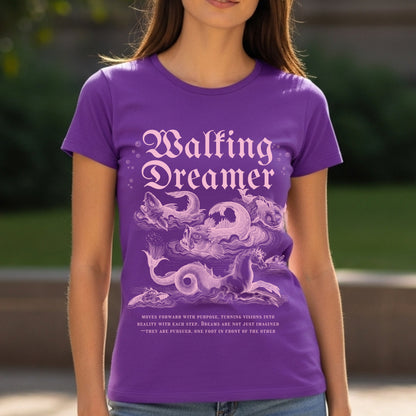 Walking Dreamer - Medieval Gothic Ocean Dreams Action Statement Artwork