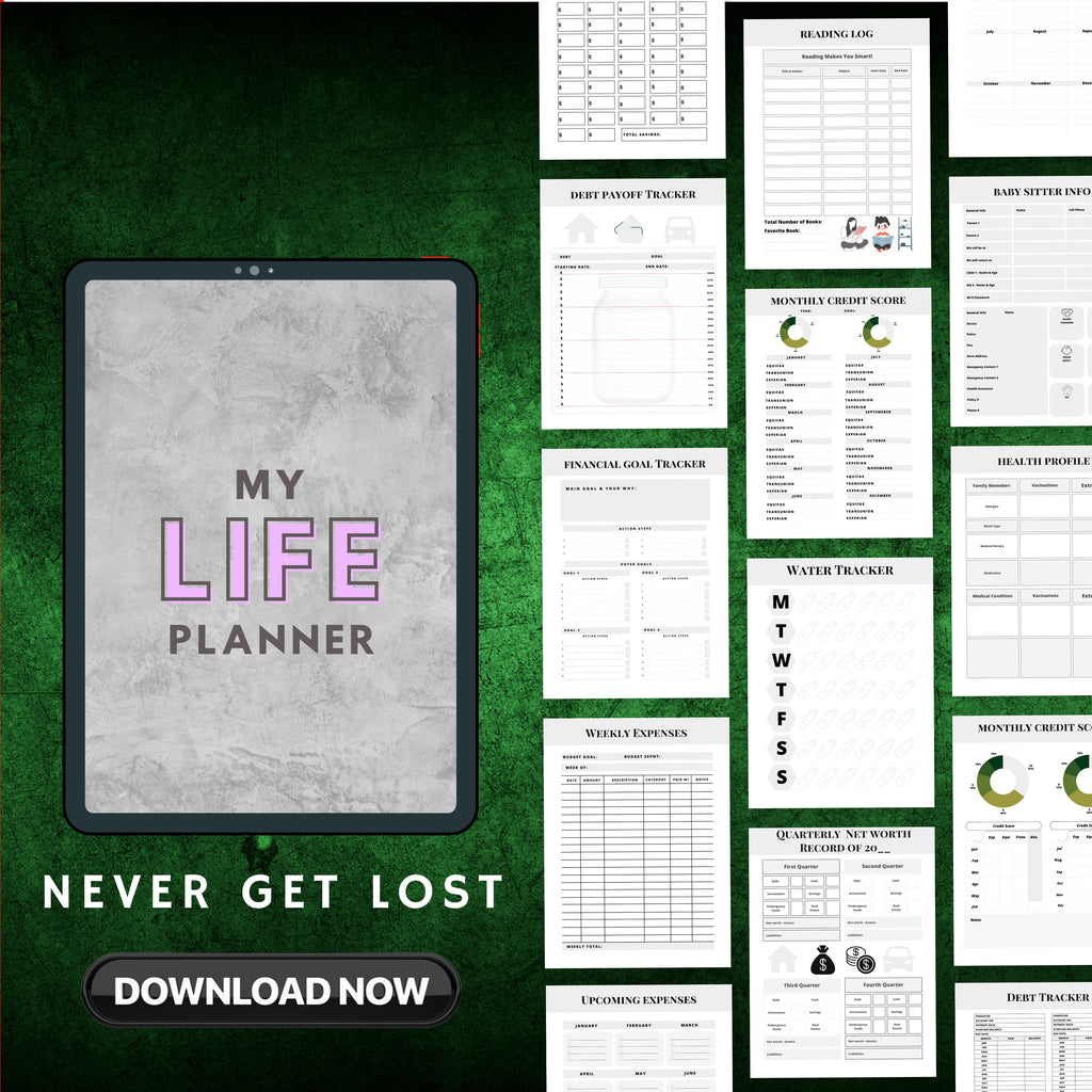Whole Life Planner Bundle