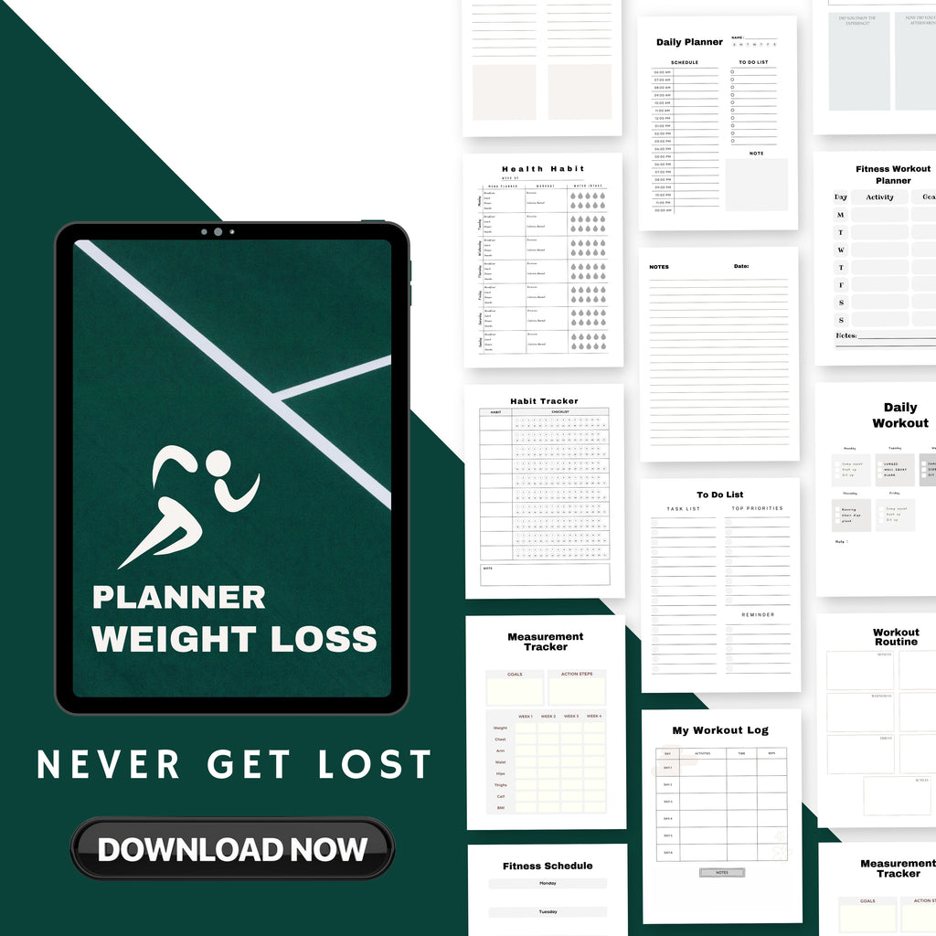 Weight Loss Planner Bundle