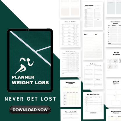 Weight Loss Planner Bundle