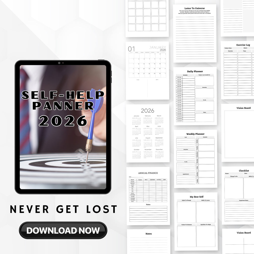 2026 Self- Help Planner Lite V.