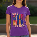 Art Is Life - Abstract Paint Contemporary Creative Expression Statement Artwork