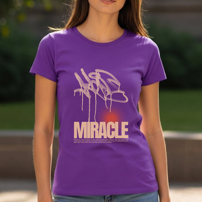 Miracle - Graffiti Hope Faith Extraordinary Belief Statement Artwork