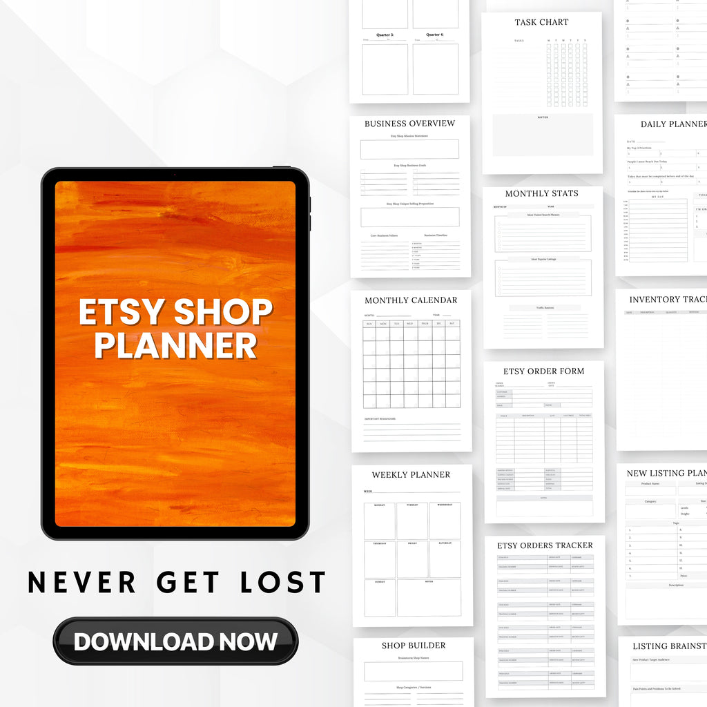 Etsy Shop Planner Bundle