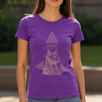 Ancient Undieverable Technology - Egyptian Cat Pyramid Mystery Statement Artwork