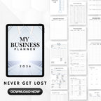 All In One Business Planner Bundle 2026