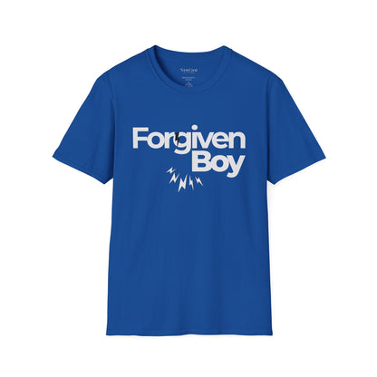 Forgiven Boy - Faith-Based Redemption Statement Artwork Tee