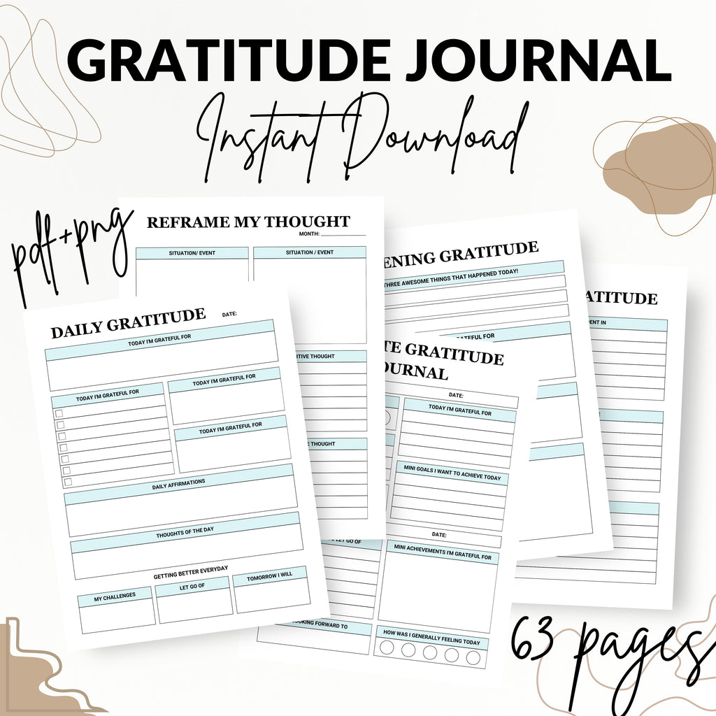 My 2026 Gratitude Journal Bundle