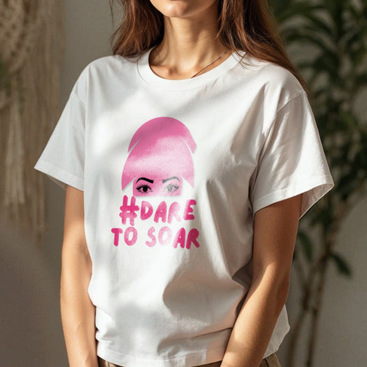 Dare To Soar - Watercolor Pop Art Bold Risk-Taking Empowerment Statement Artwork