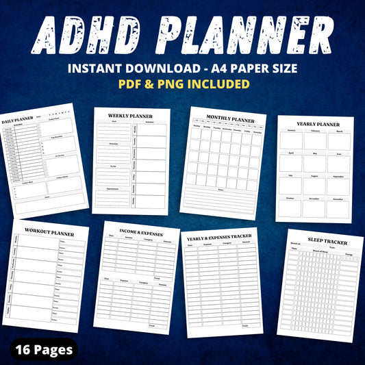 ADHD Personal Planner - Lite V.