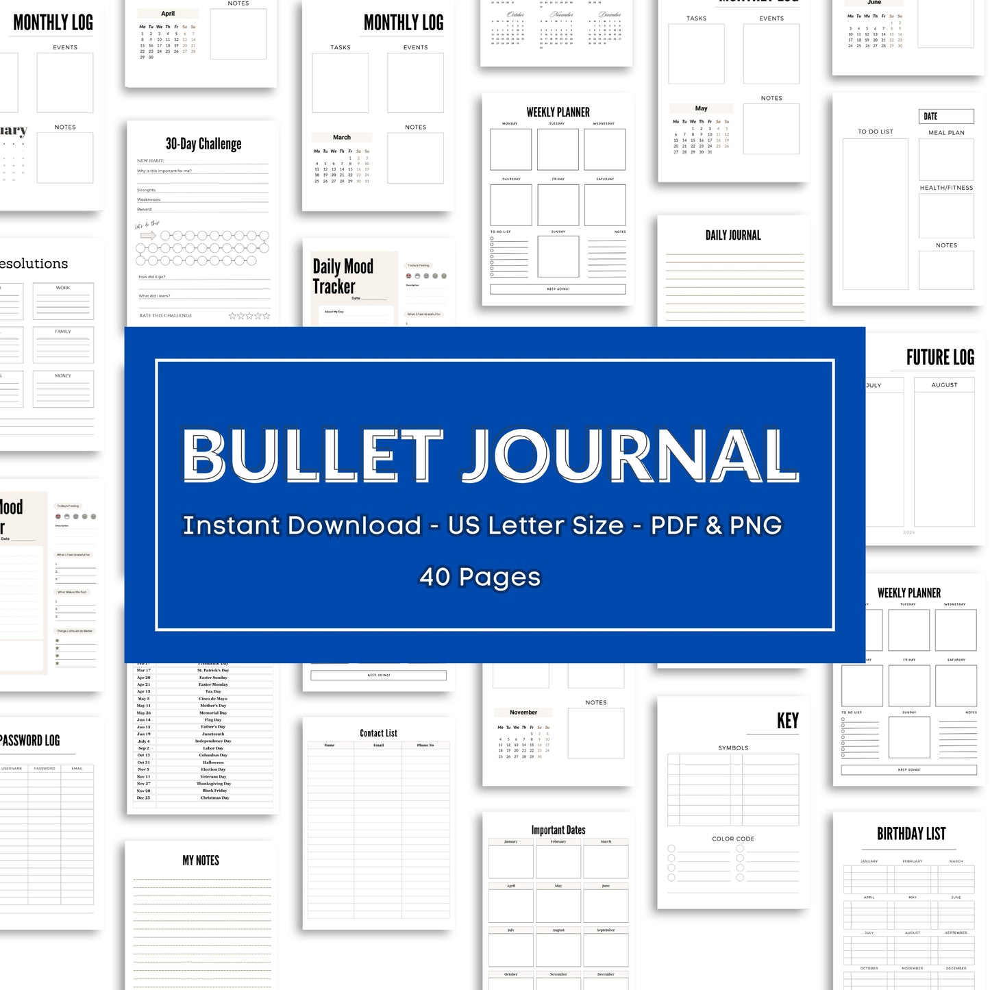 Bullet Journal Bundle