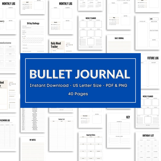 Bullet Journal Bundle