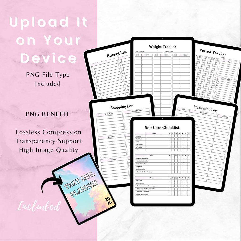 That Girl Planner Bundle 2026