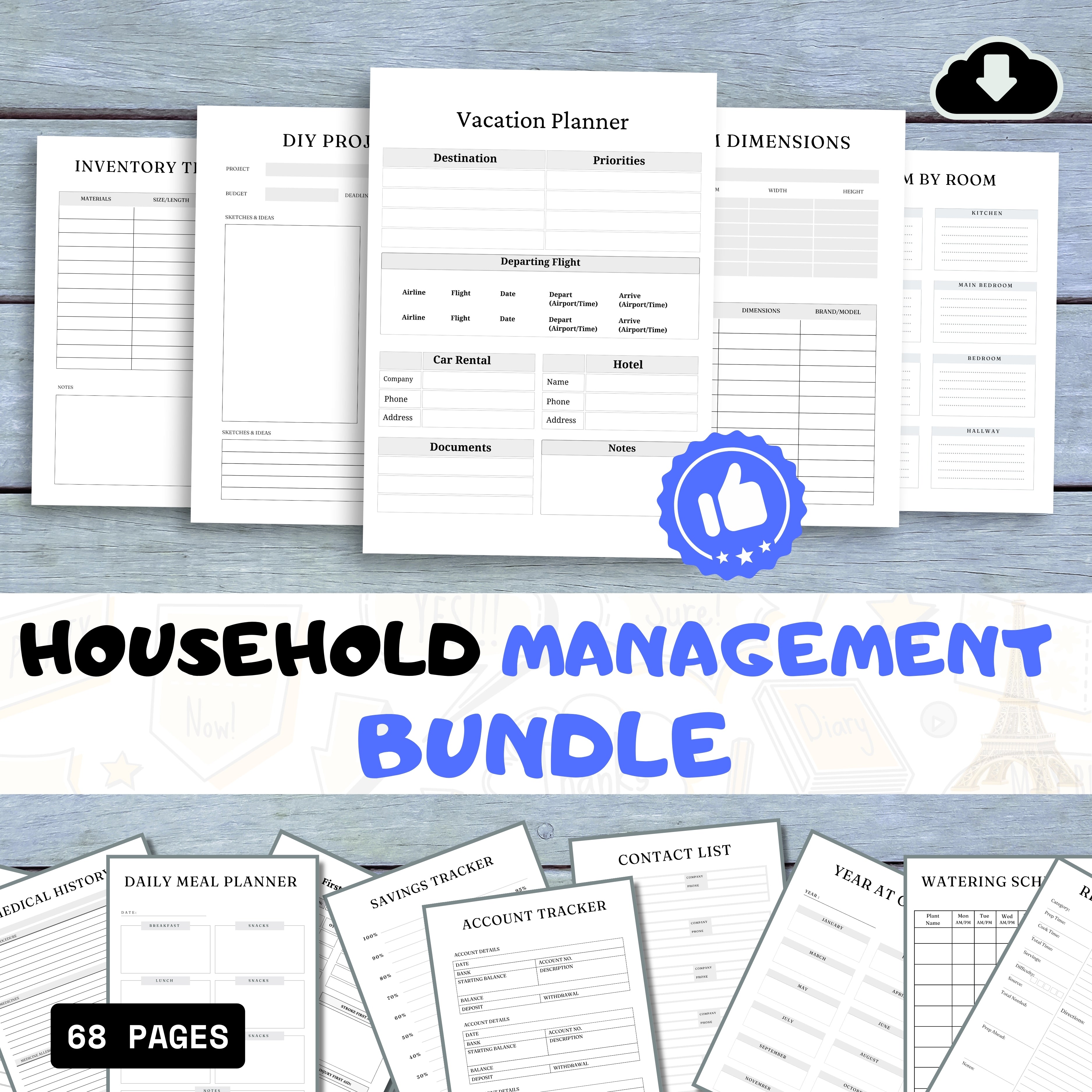 Household Management Bundle