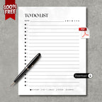 To Do List PDF