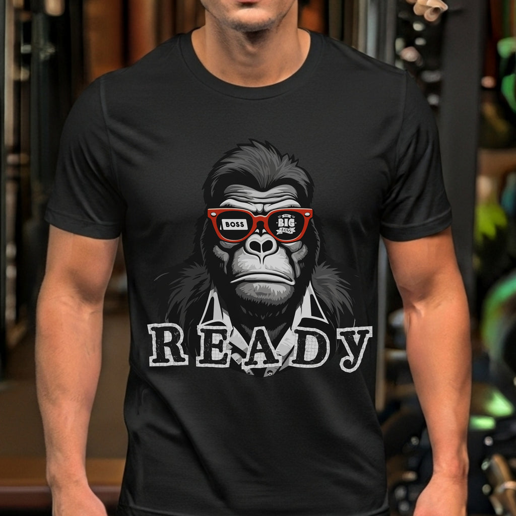 Ready Boss Big Boss - Cool Gorilla Sunglasses Statement Artwork