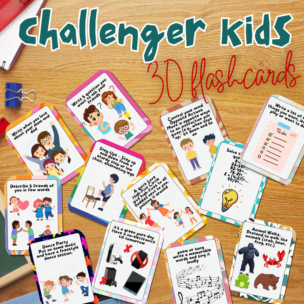 The Challenger Kids Flashcards