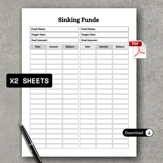 Sinking Funds Tracker