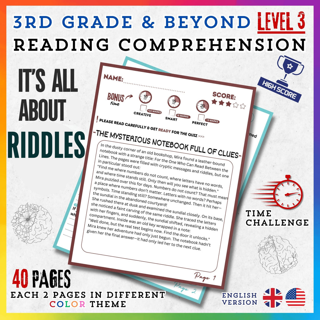 Riddles' Reading Stories