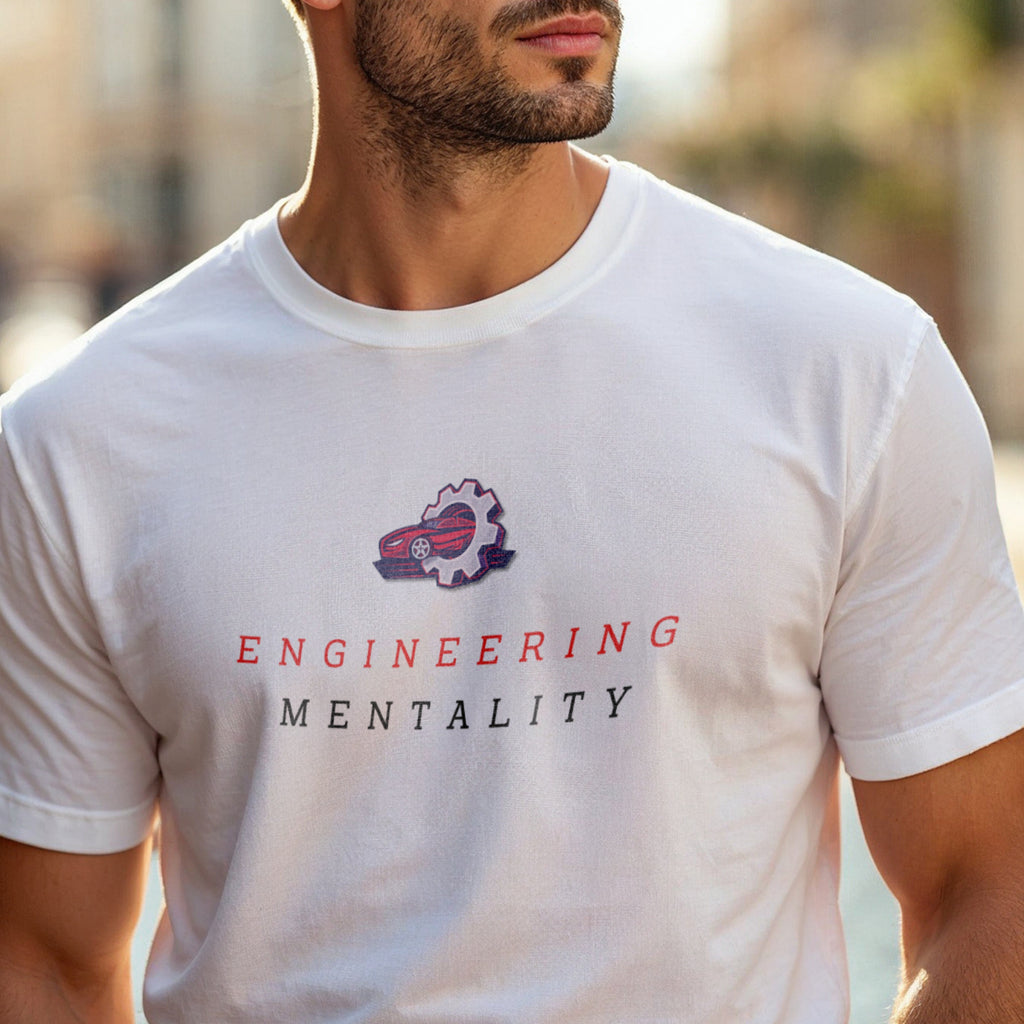 Engineering Mentality - Car Enthusiast Problem-Solving Statement Artwork