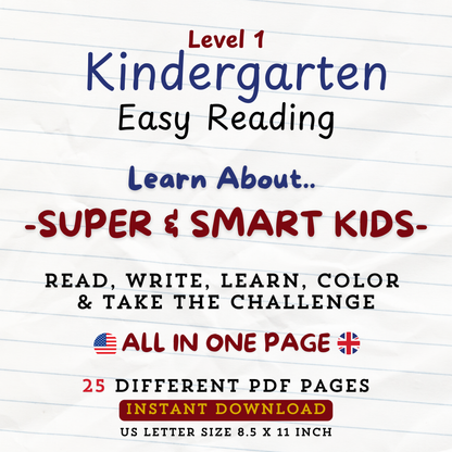 Super Smart Kids Sheets