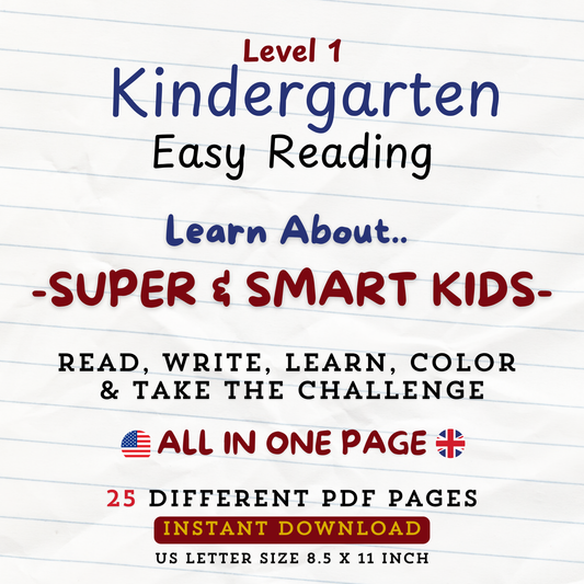 Super Smart Kids Sheets