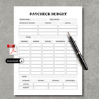 Paycheck Budget Planner