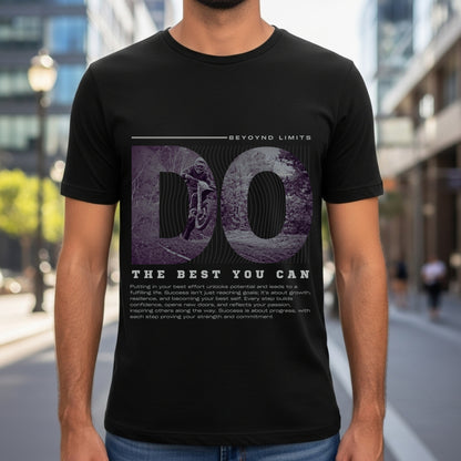 Do The Best You Can - Beyond Limits Motivational Philosophy Statement Artwork