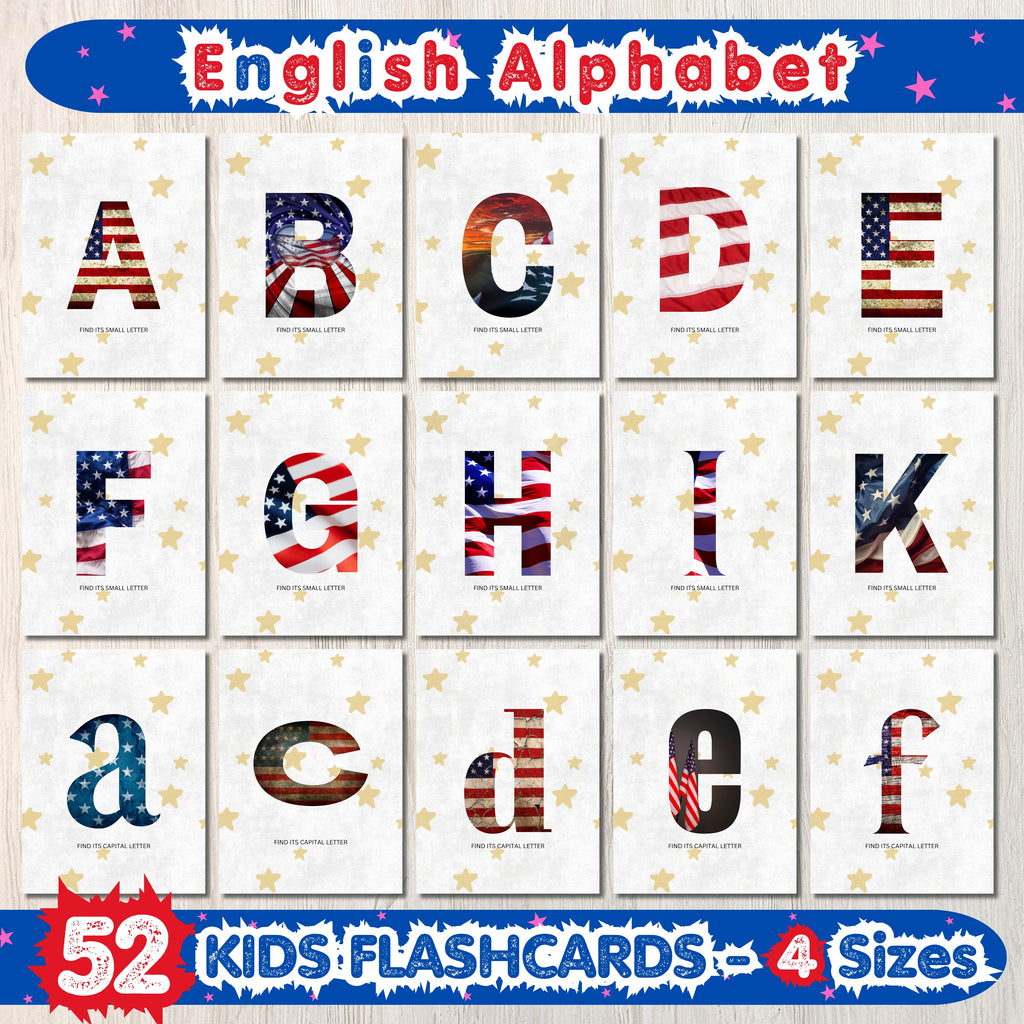 Alphabet Letters Flashcards