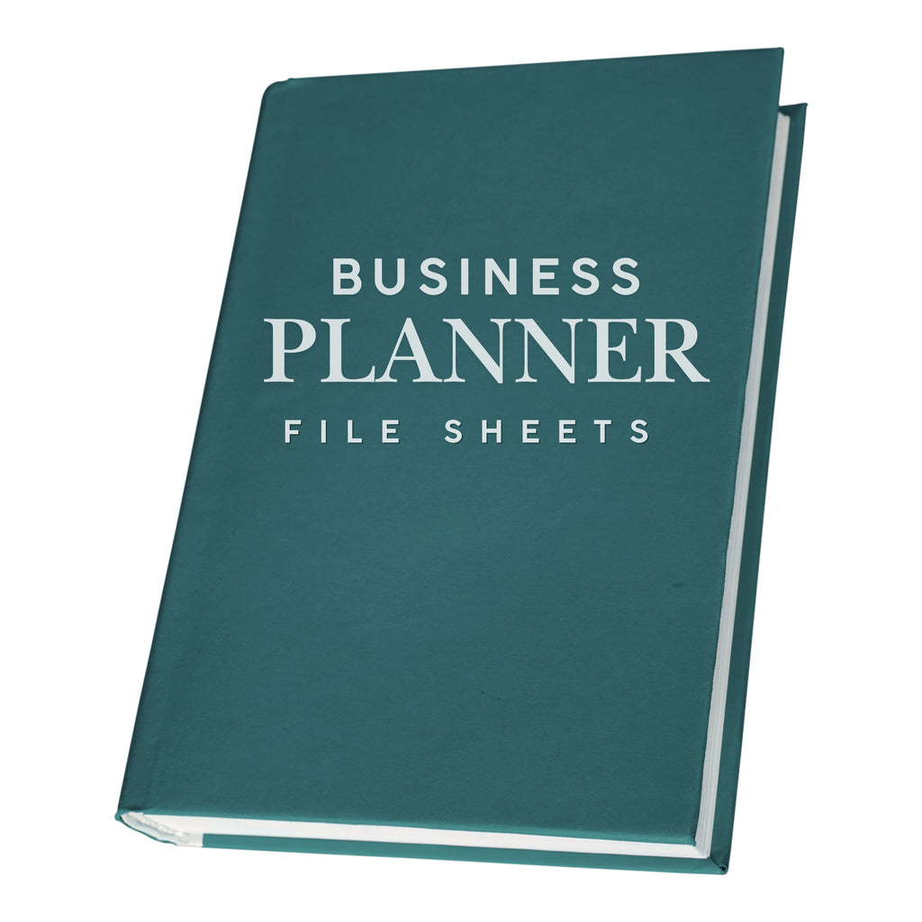 Business Planner & Tracker File Sheets